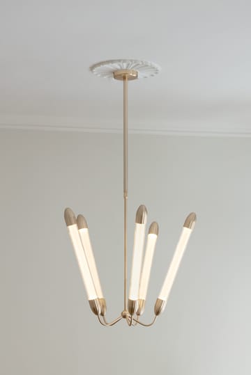 Lemon Squeeze Penta long taklampa - Plated brass - Umage