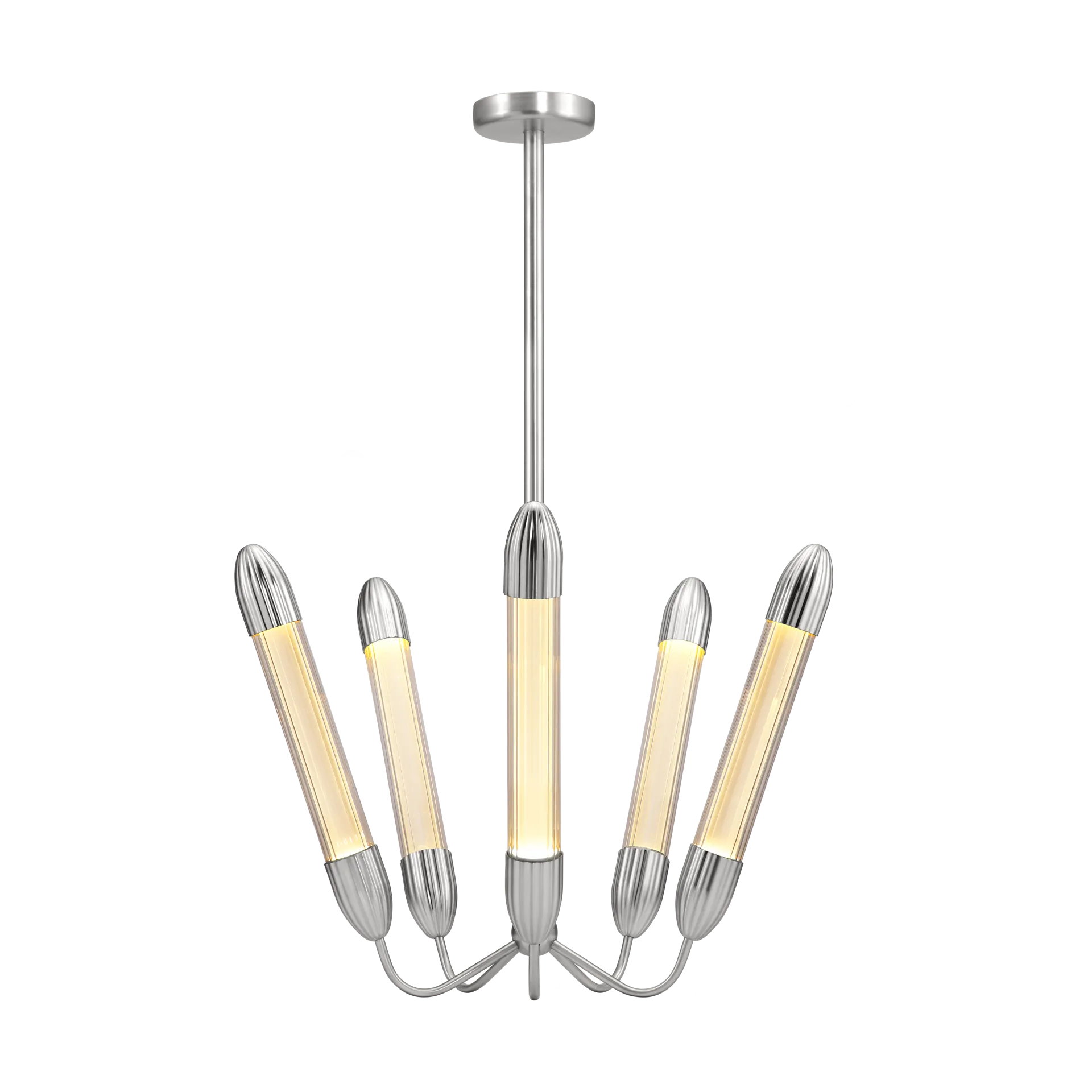 Lemon Squeeze Penta short taklampa, Polished steel Umage