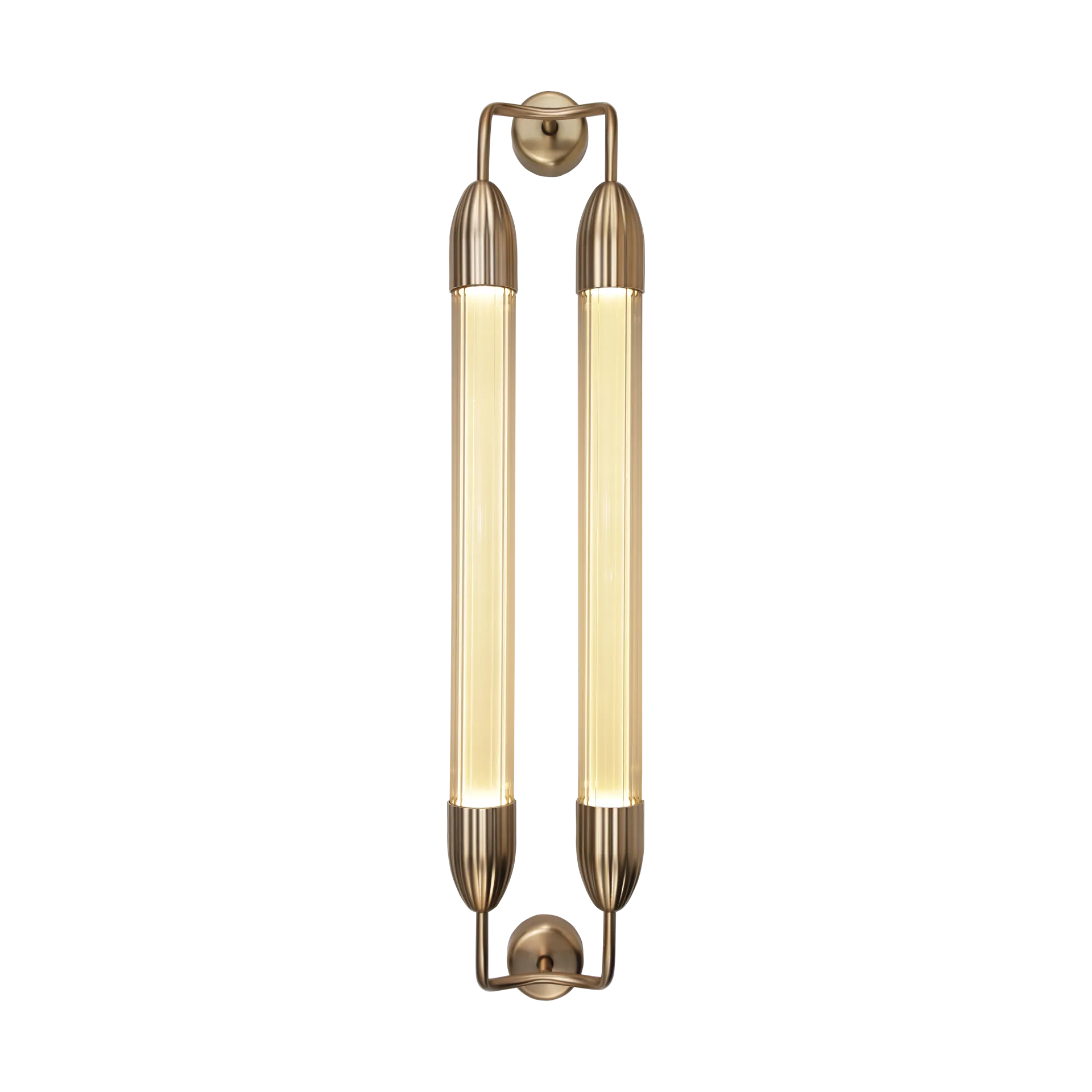 Lemon Squeeze Wall long wall lamp, Double plated brass Umage