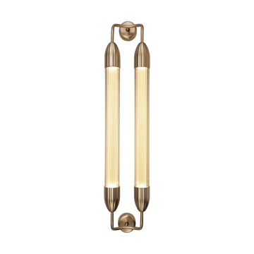 Lemon Squeeze Wall long wall lamp - Double plated brass - Umage