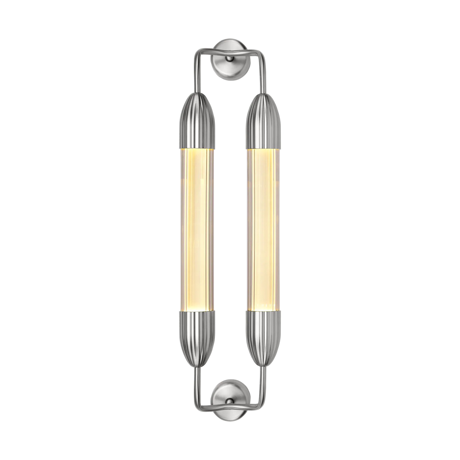 Lemon Squeeze Wall short wall lamp, Double polished steel Umage