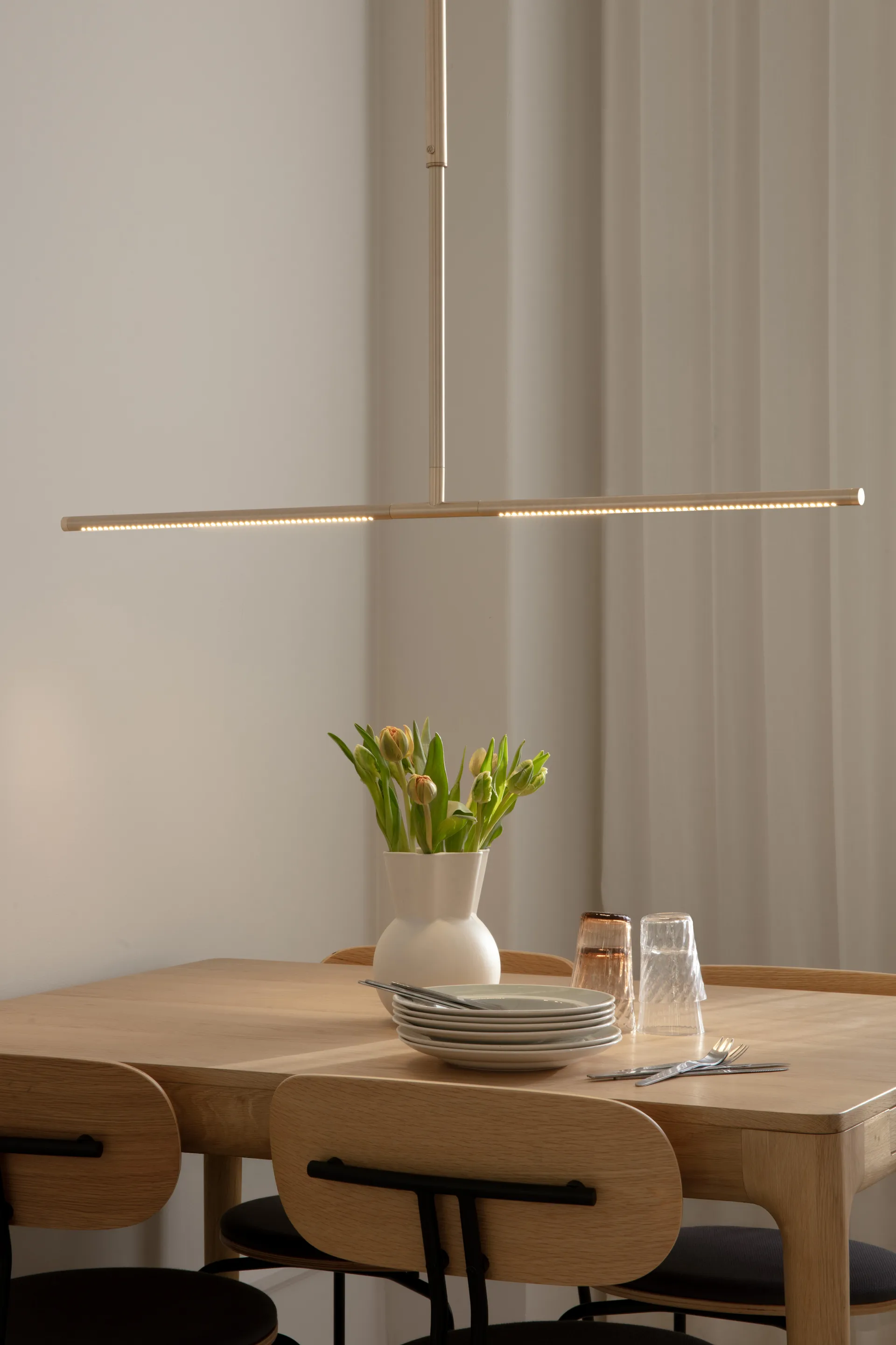 Omni pendant ceiling lamp large, Brass Umage