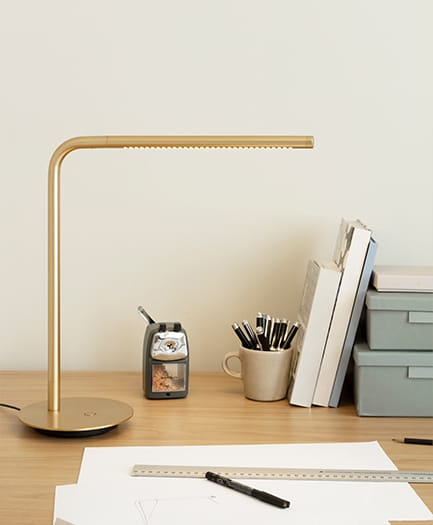 Omni Table bordslampa, Brass Umage