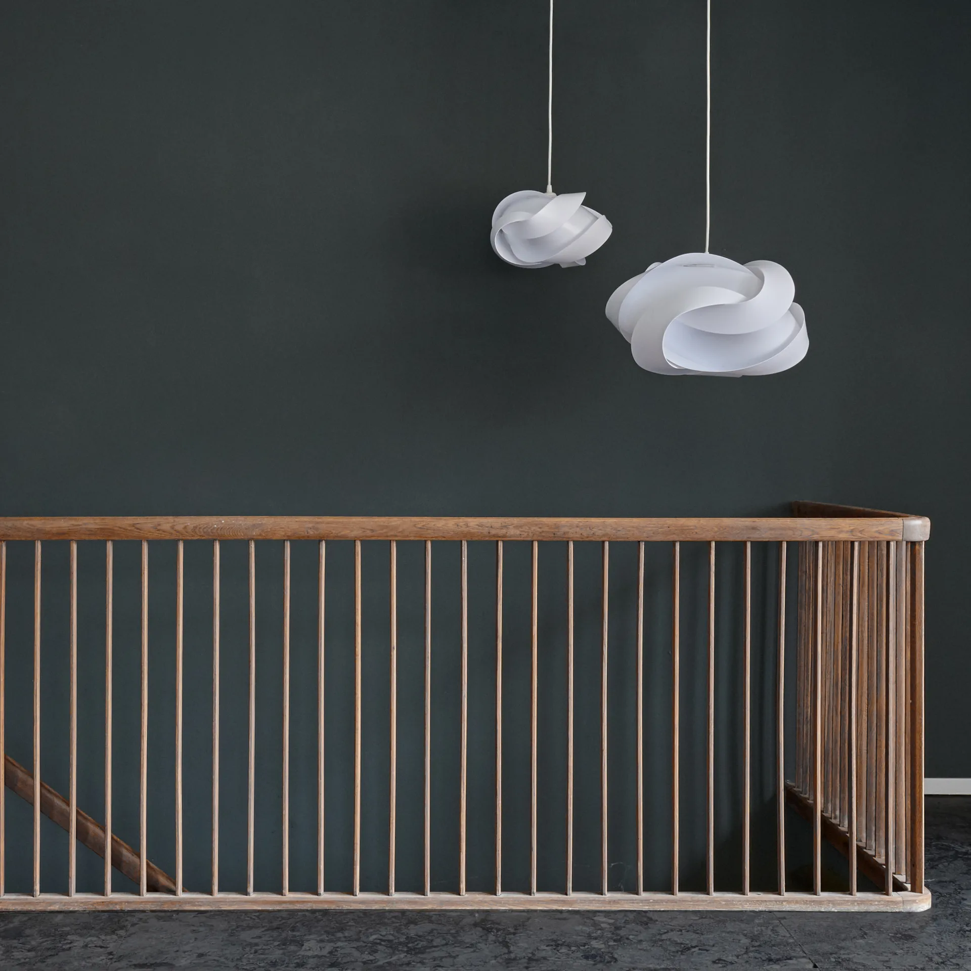 Ribbon lamp shade white, Ø60 cm Umage