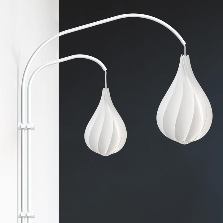 Willow double wall hanger for lamp, white Umage