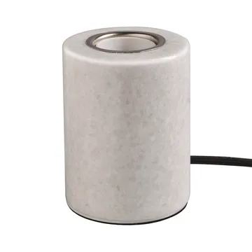 Marble lampfot - Vit blank, Ø8x10,5 cm - Unison