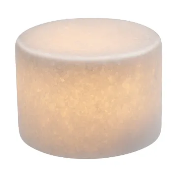 Marble Tischleuchte - Weiß seidenmatt, Ø8x6 cm - Unison