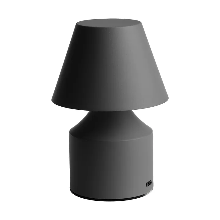 No cable portabel bordslampa - Grafit, Ø11x16,3 cm - Unison