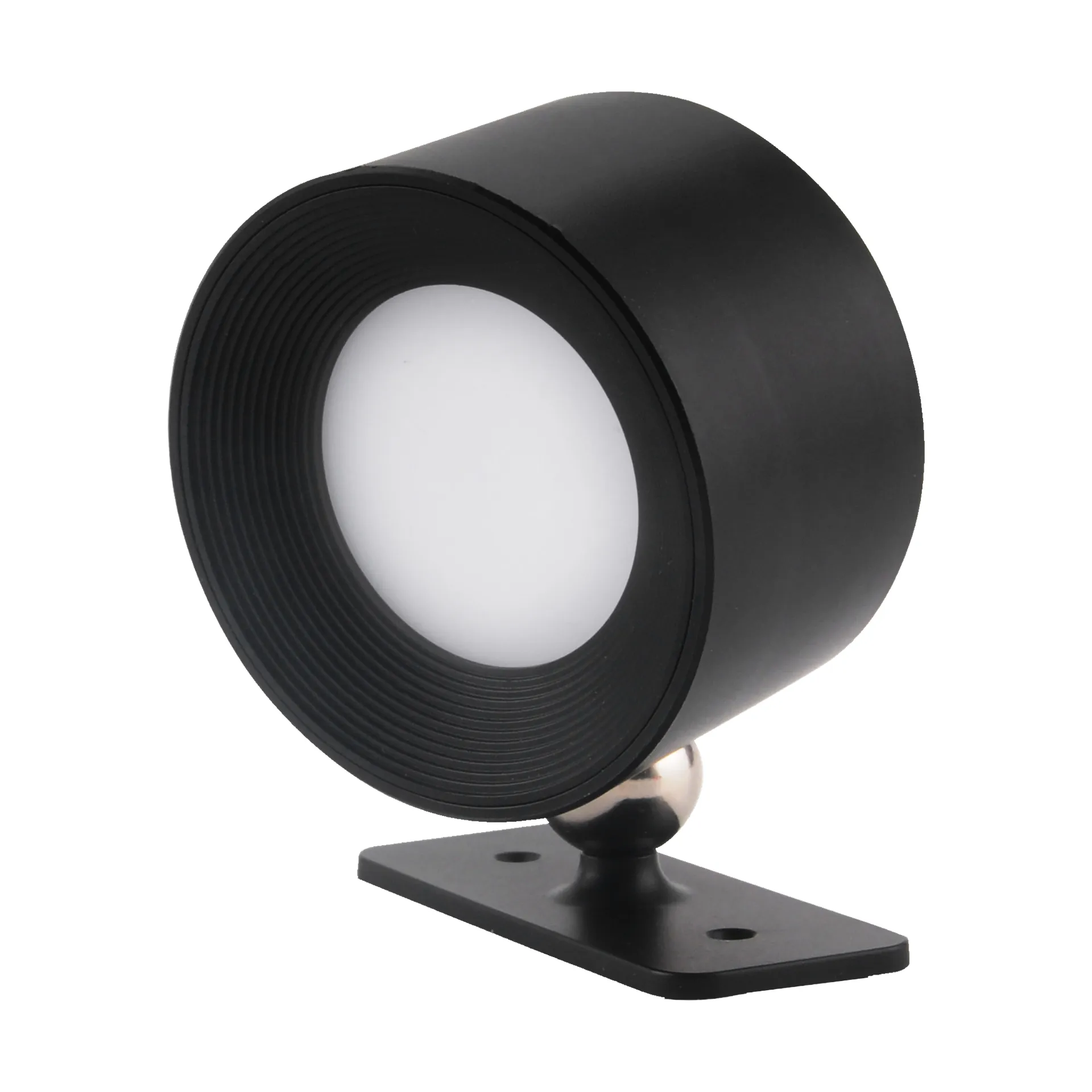 No Cable rechargeable wall lamp, Black, Ø8x4.5 cm Unison