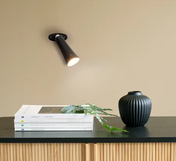 No Cable uppladdningsbar skrivbordslampa - Svart, Ø11,7x34,8 cm - Unison