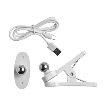 No Cable uppladdningsbar skrivbordslampa - Vit, Ø11,7x34,8 cm - Unison