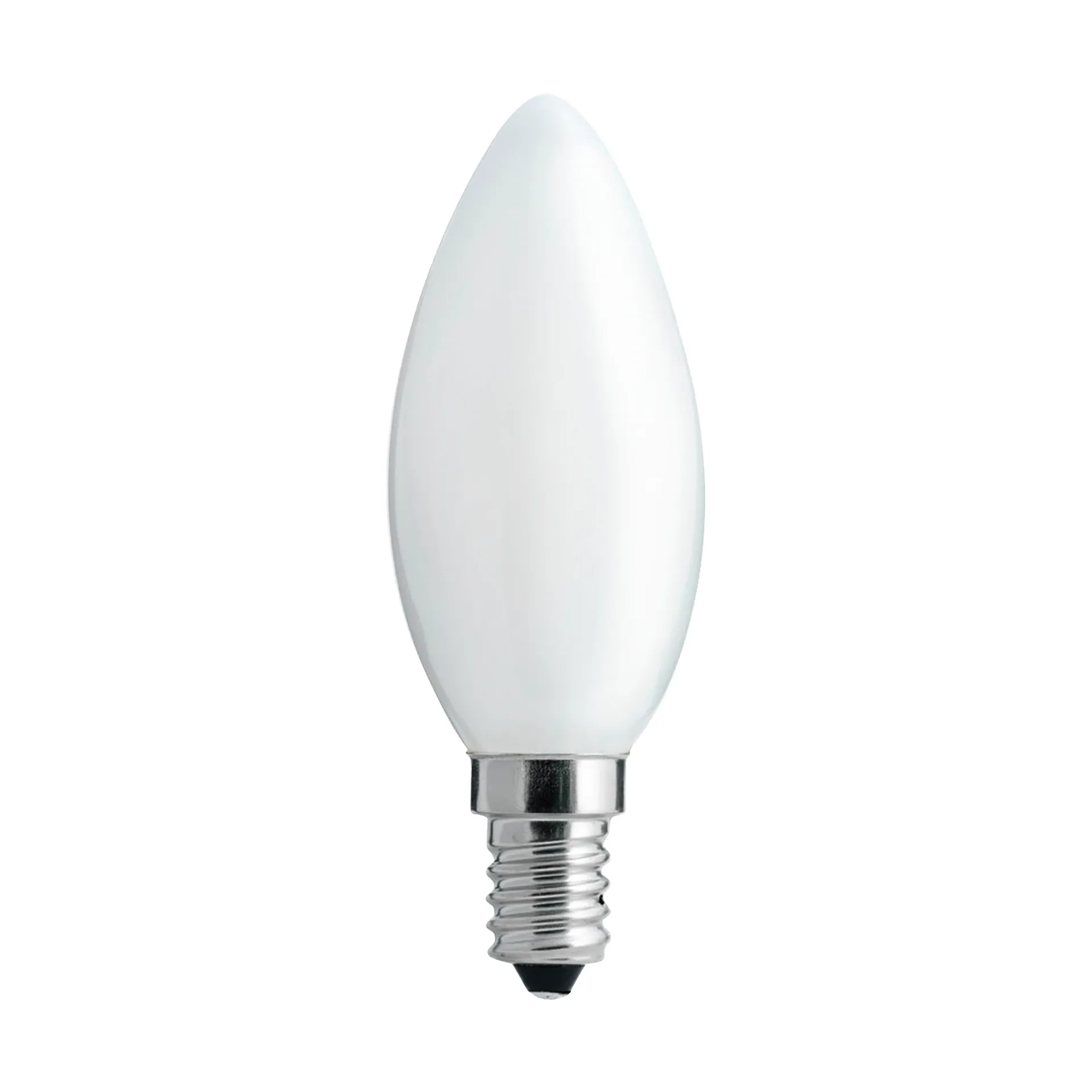 Uni-white candle bulb opal dimmable light source E14, 2700K 300lm 4W Unison