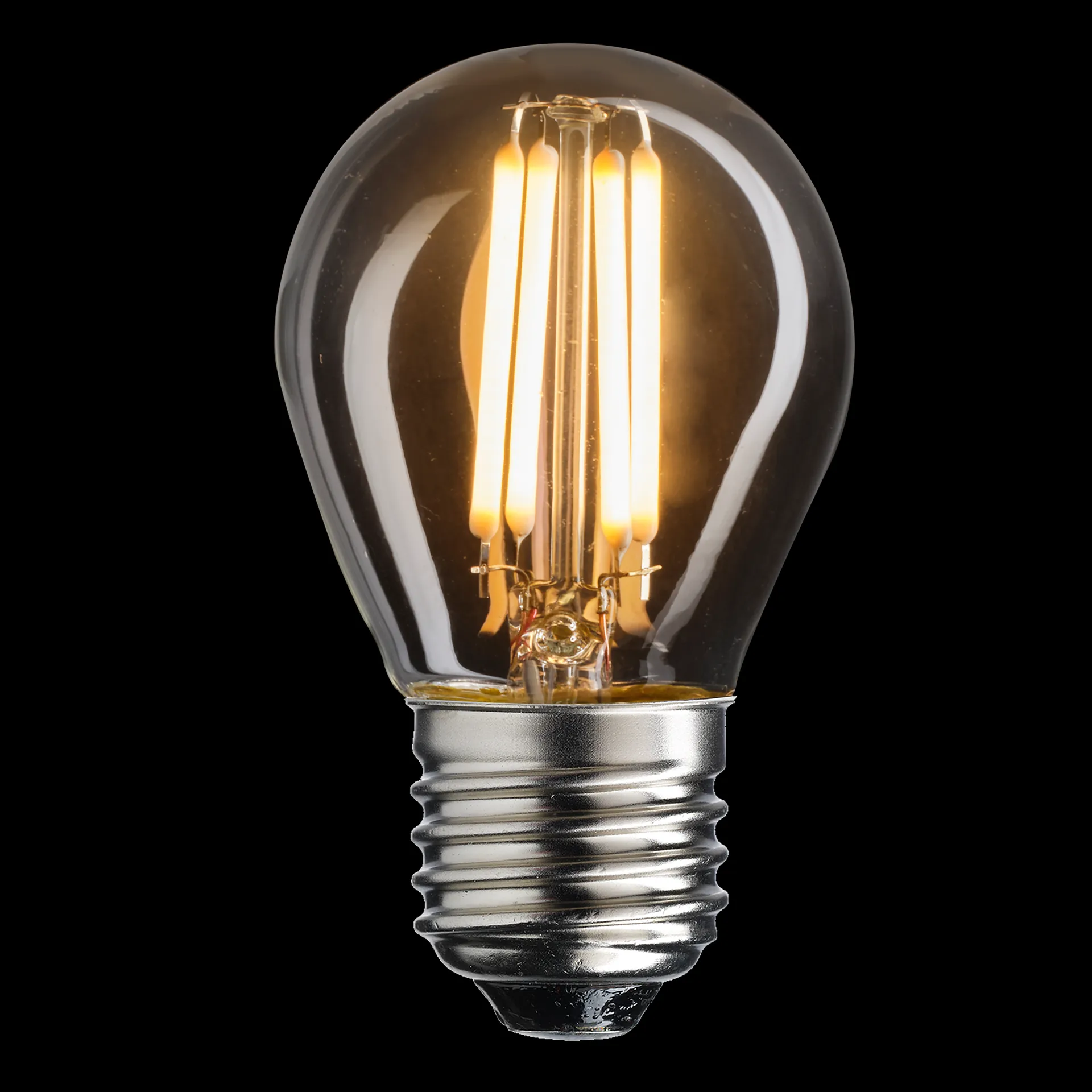 Uni-white Kugel klar dimmbare Lichtquelle E27, 2700K 165 lm 2 W Unison