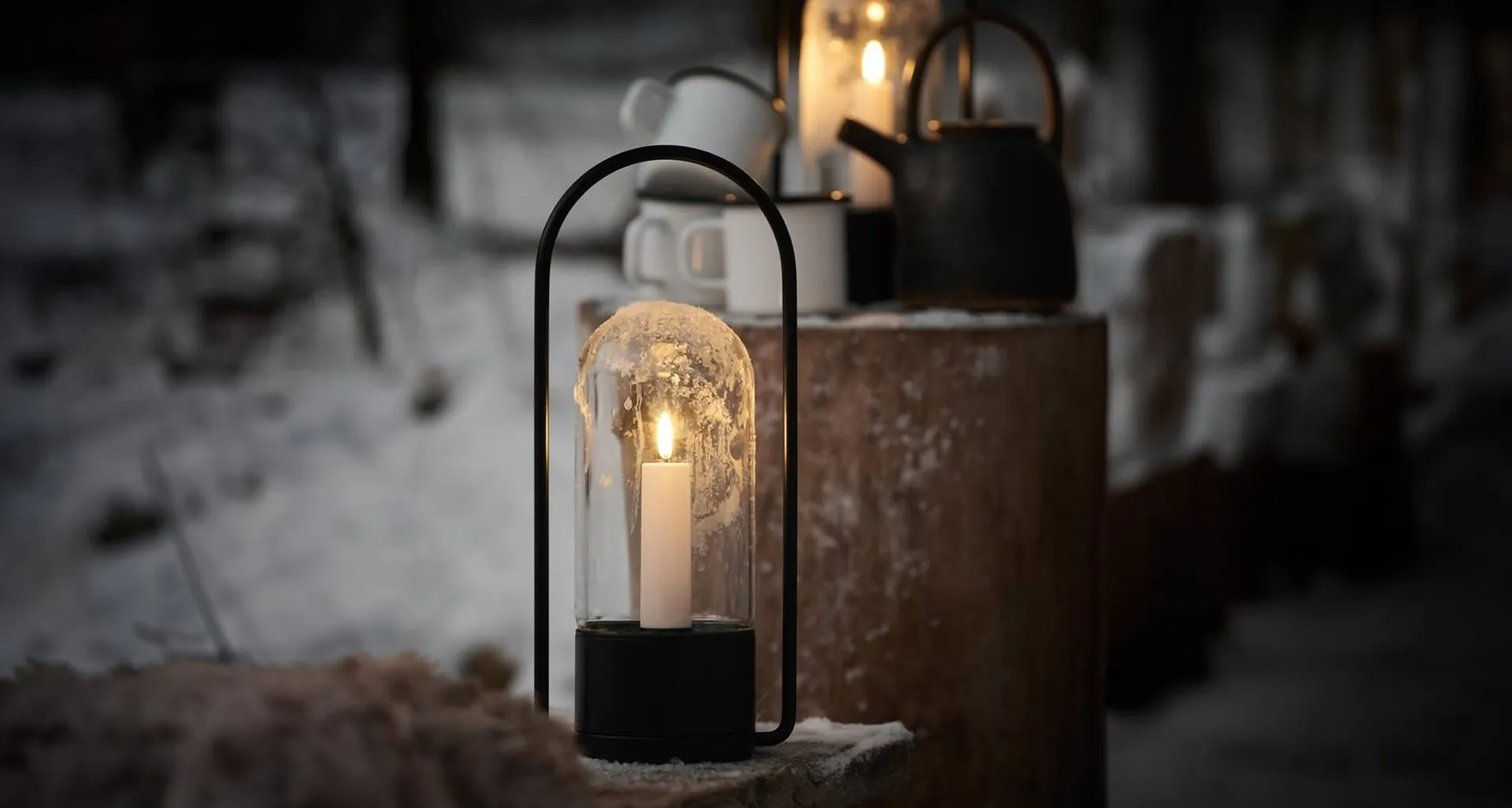 Outdoor hållare till Lanterna 34 cm, Svart Uyuni Lighting