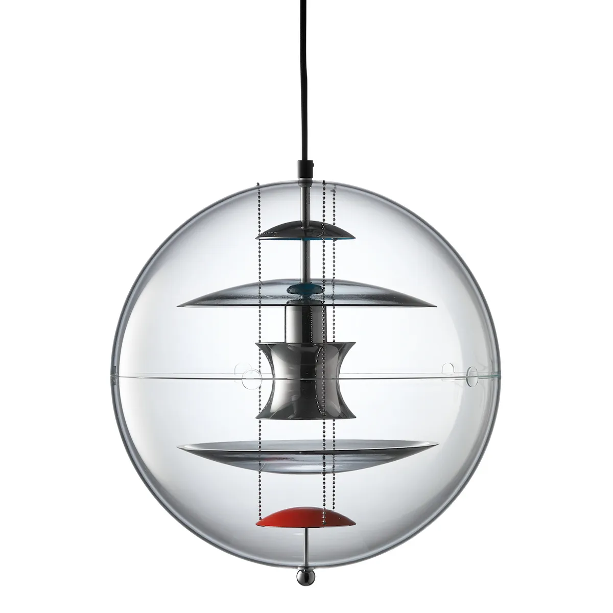 VP Globe Coloured Glass pendant lamp, Ø40 cm Verpan