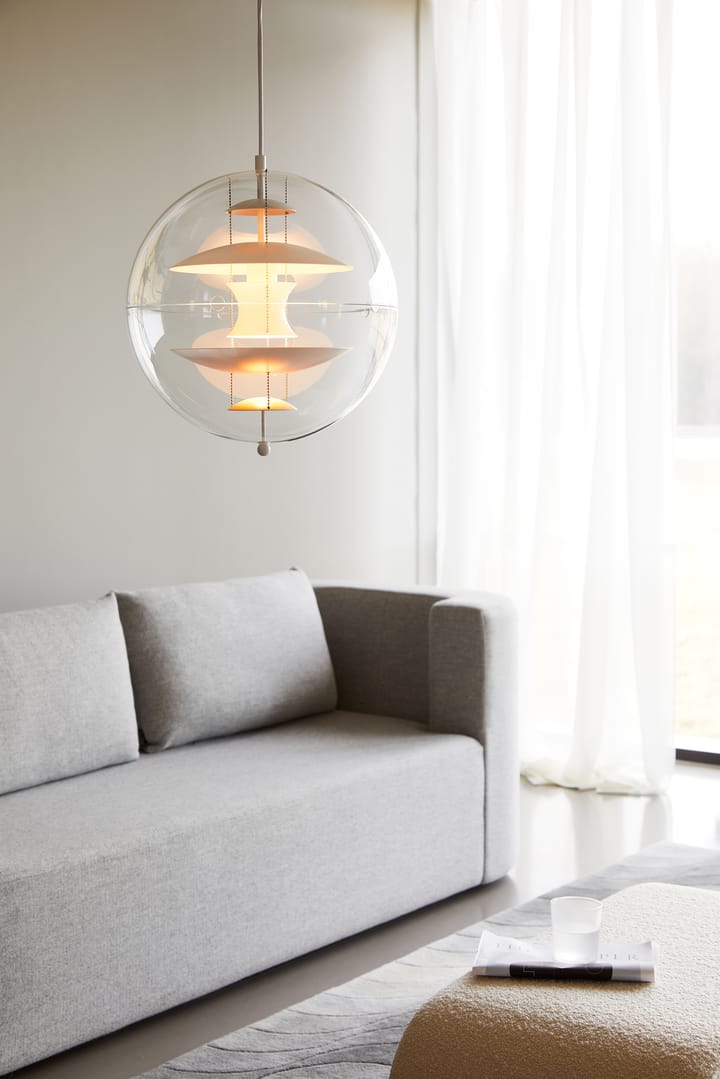 VP Globe Warm Peach Pendelleuchte, Ø40cm Verpan