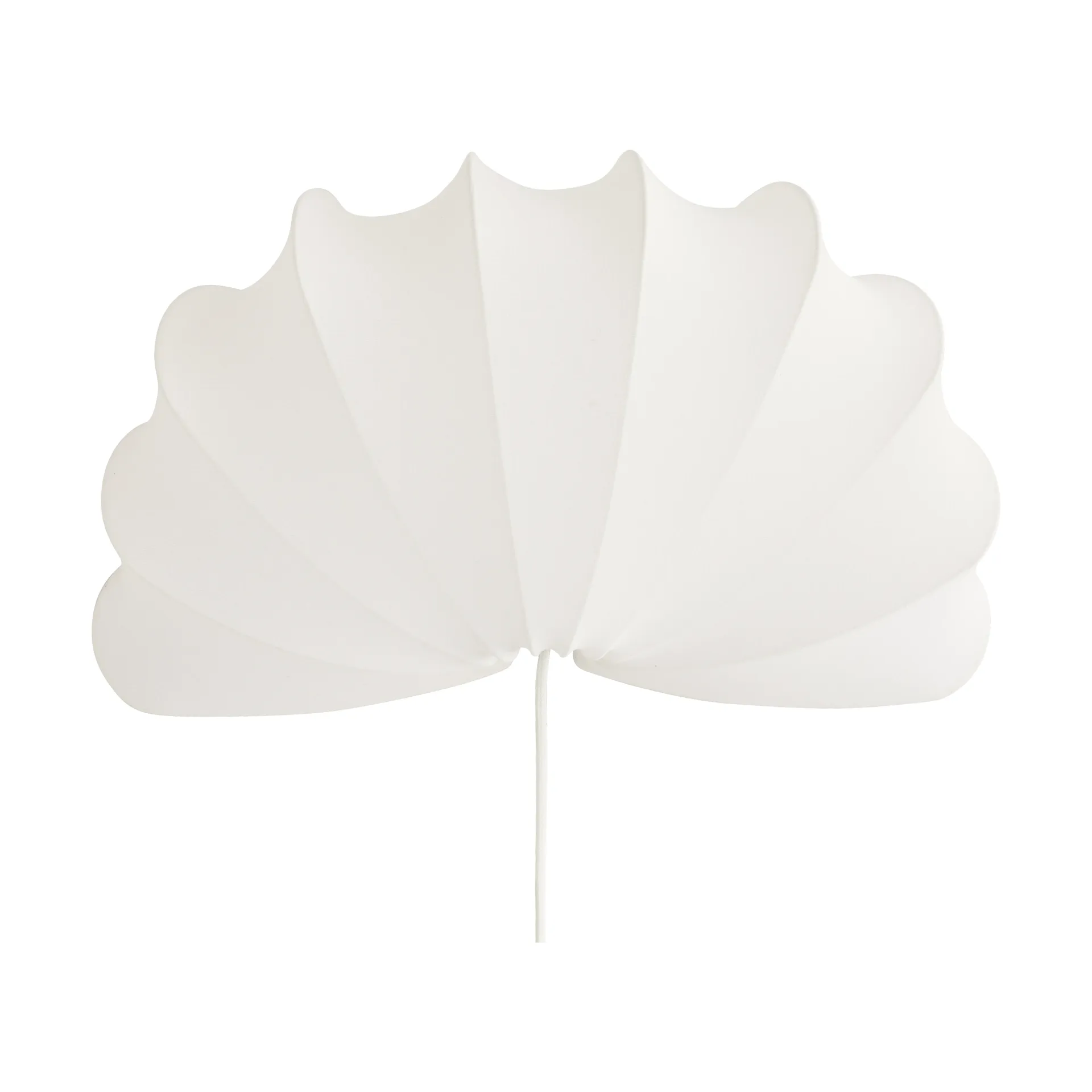 Anna Wandleuchte L 54 cm, White cotton Watt & Veke