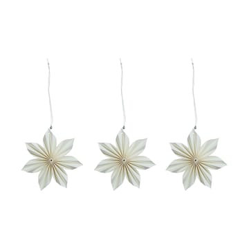 Aurora Christmas decoration 3-pack - White-brown - Watt & Veke
