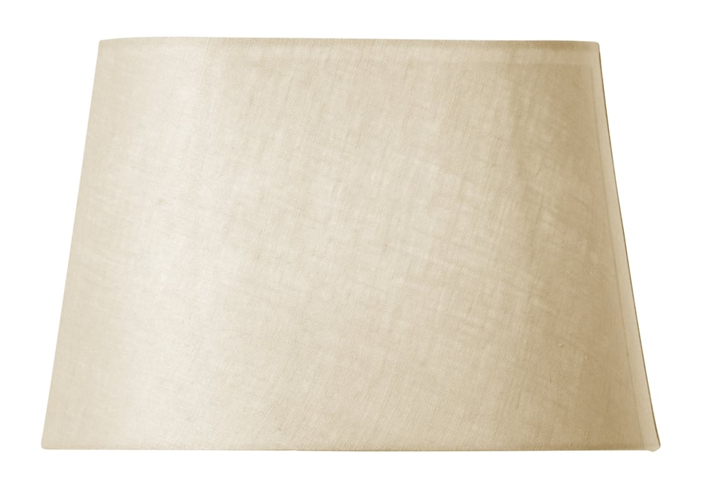 Watt & Veke Basic ovaler Leuchtenschirm 20 cm Natur
