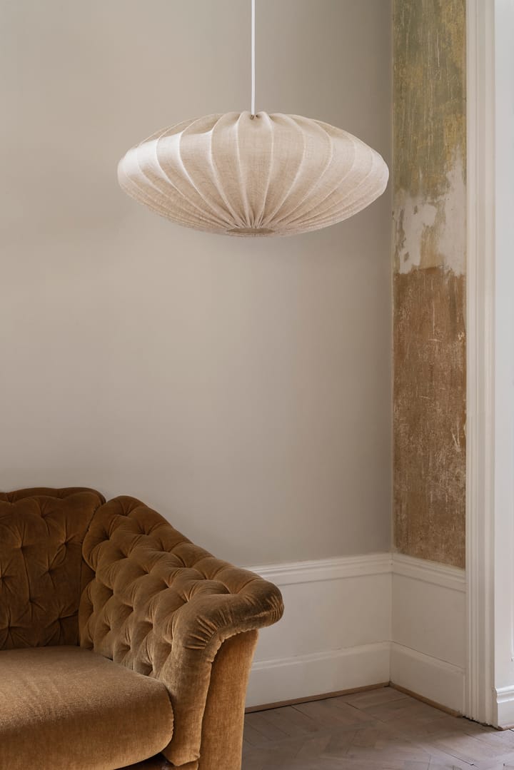 Ellipse Lampenschirm 65cm Leinen, Natural Watt & Veke