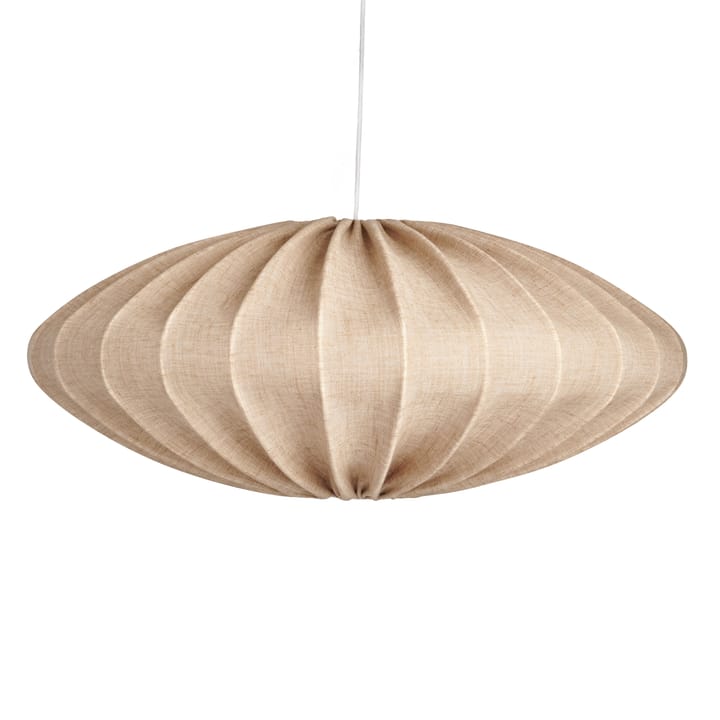 Ellipse Lampenschirm 65cm Leinen, Sand Watt & Veke