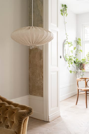 Ellipse lampskärm 65 cm linne - Natural - Watt & Veke