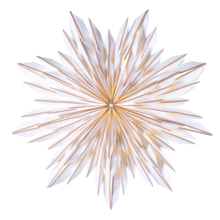 Elsa Adventsstern 60cm, Gold-weiß Watt & Veke
