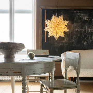 Elsa adventsstjärna 60 cm - Guld-vit - Watt & Veke