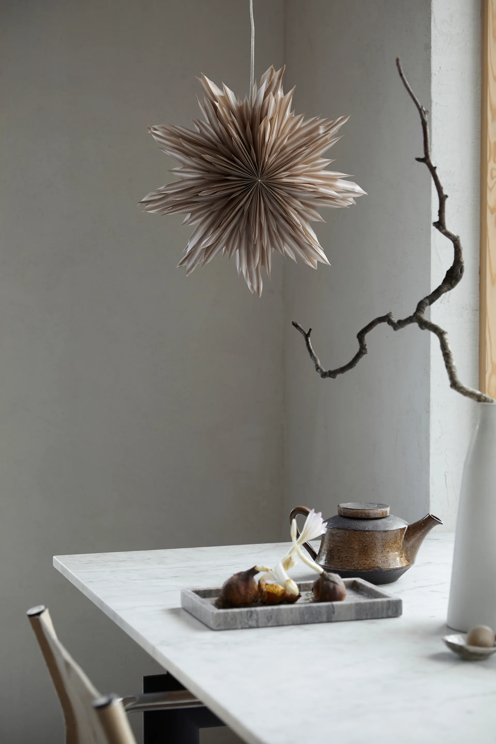 Helena Adventsstern Ø44 cm, Beige Watt & Veke