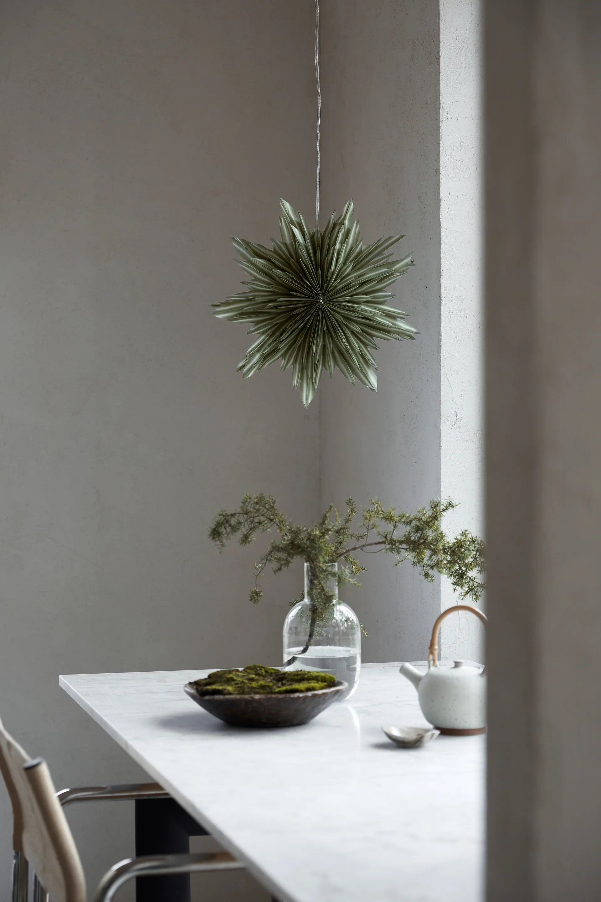 Helena Adventsstern Ø44 cm, Beige Watt & Veke