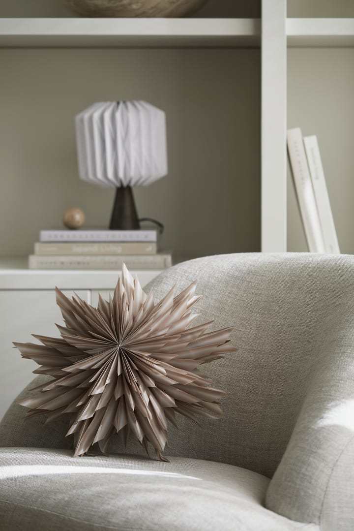 Helena adventsstjärna Ø44 cm, Beige Watt & Veke