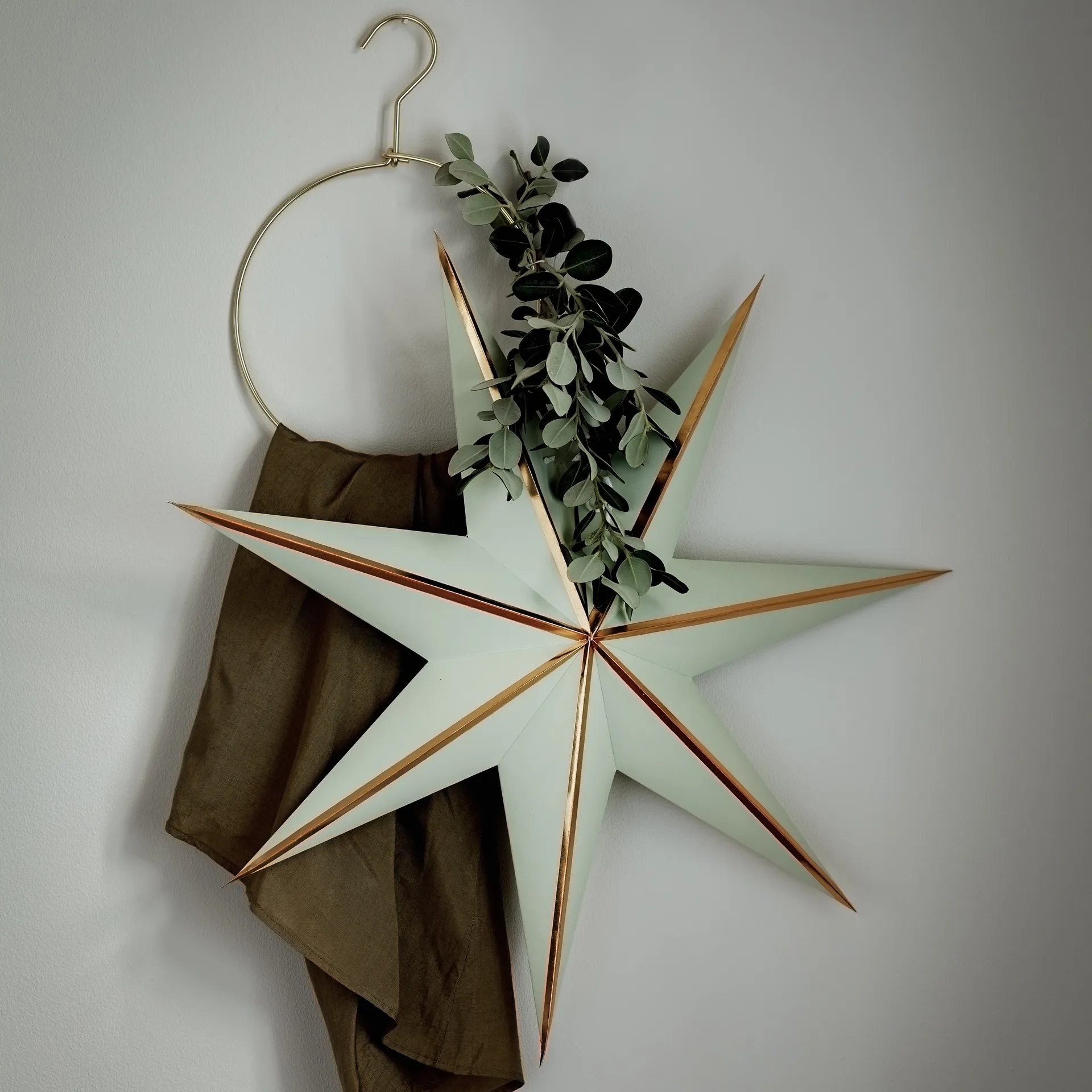 Julia Weihnachtsstern 60cm, Grün Watt & Veke