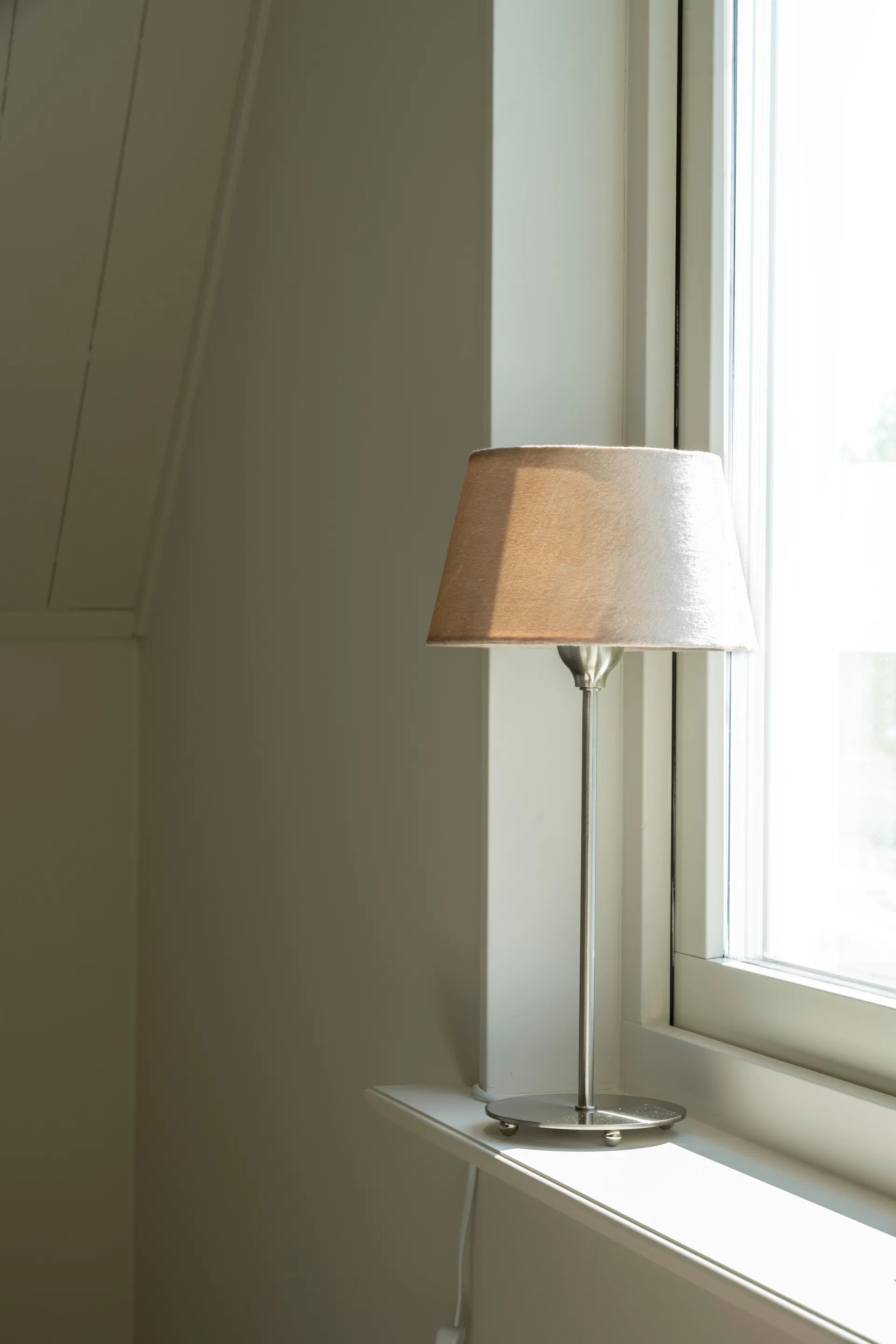 Line 35 Tischlampenfuß, Matt chrome Watt & Veke