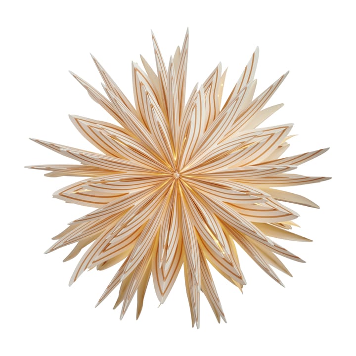 Lovisa adventsstjärna Ø50 cm, Vit-guld Watt & Veke
