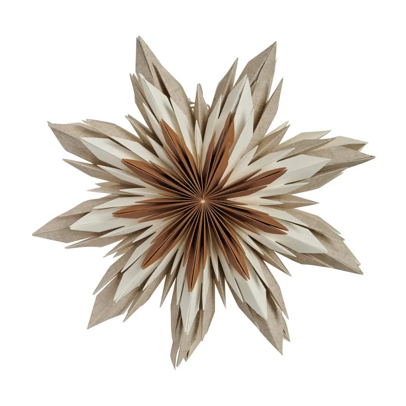 Marta advent star Ø44 cm, Brown Watt & Veke
