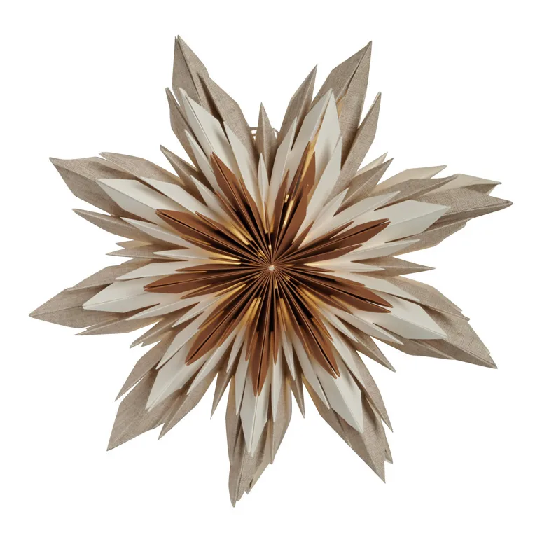Marta advent star Ø44 cm, Brown Watt & Veke
