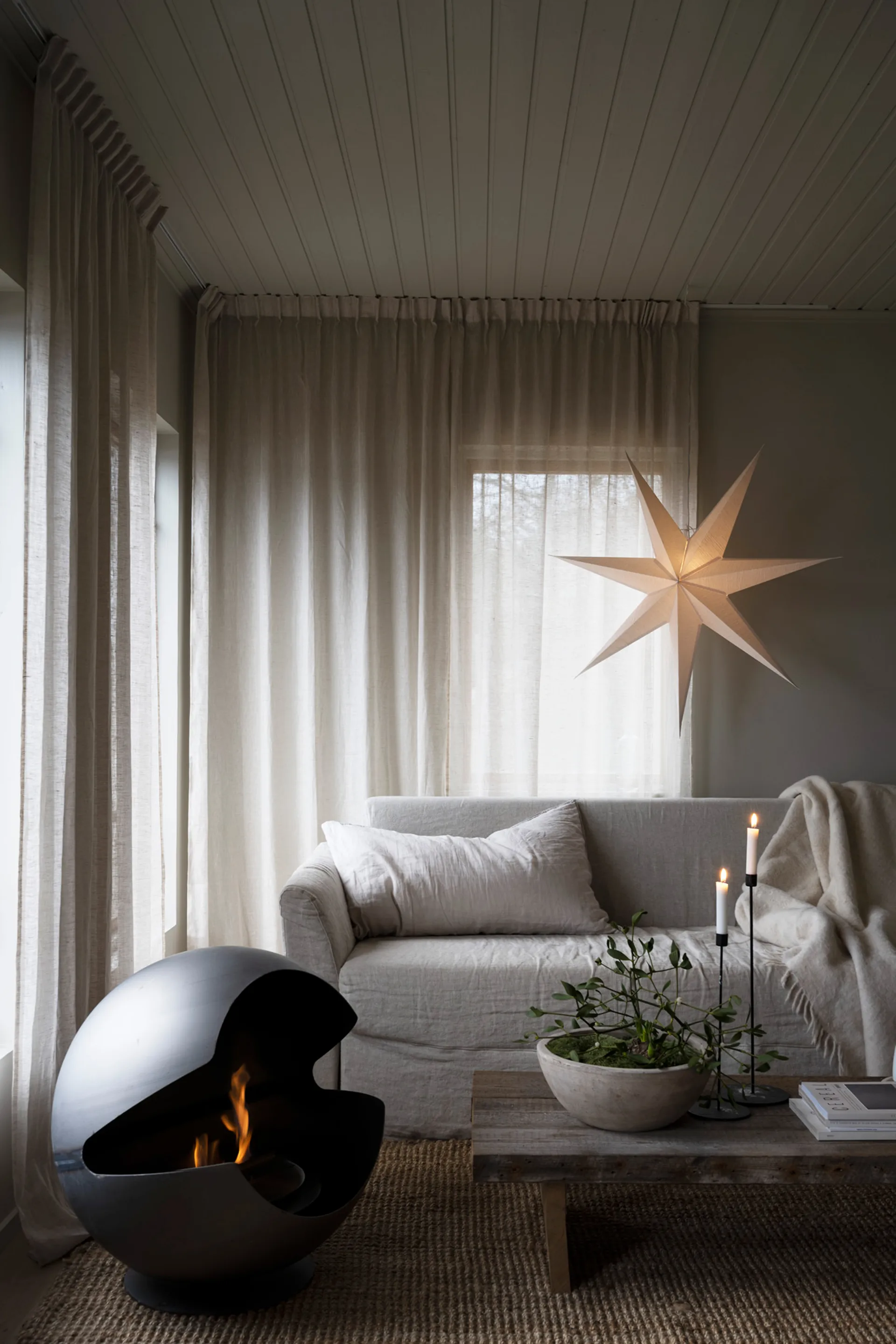 Mira Adventsstern Ø100cm, Weiß Watt & Veke