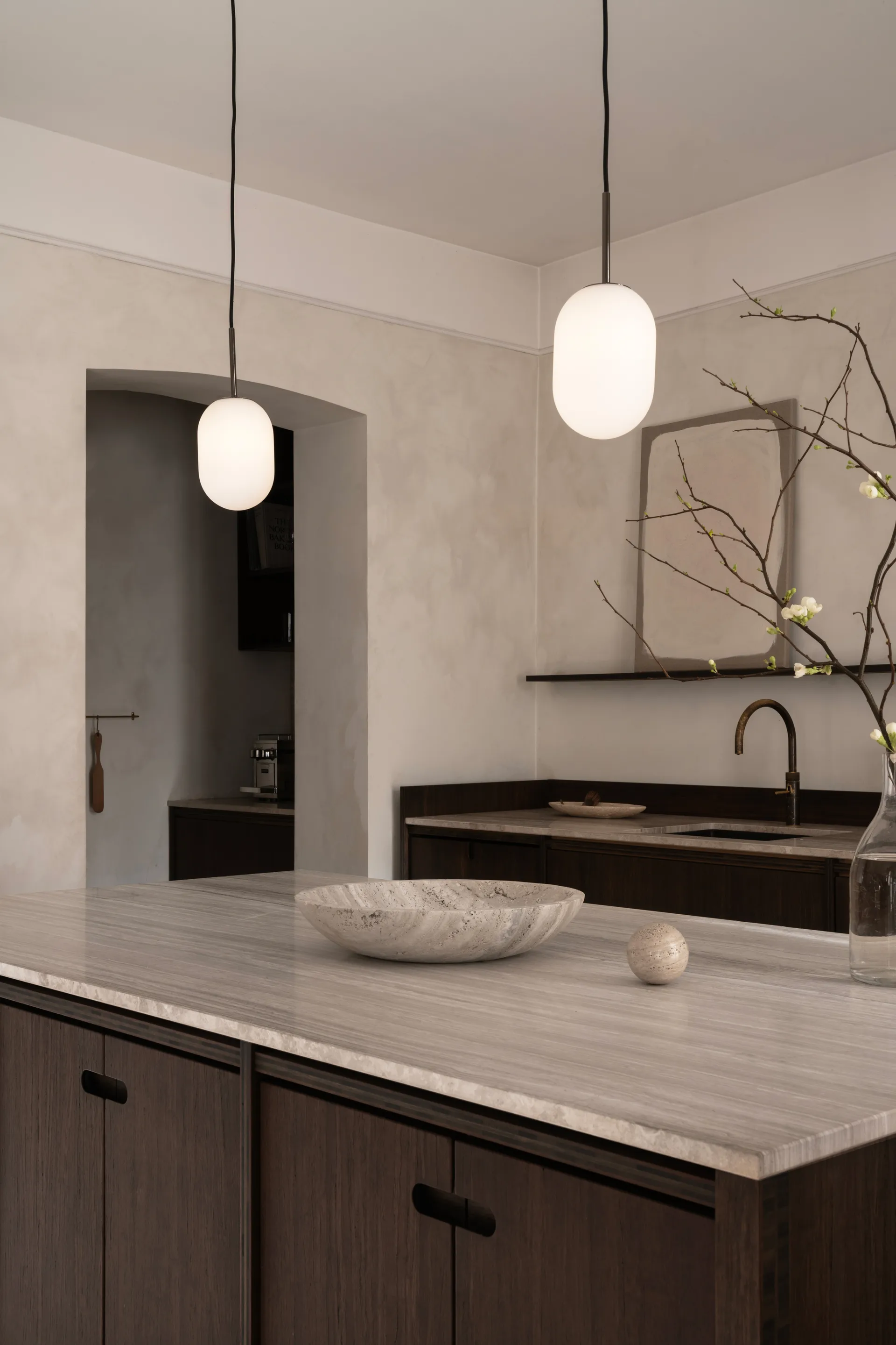 Noor pendant S Ø12 cm, White Watt & Veke