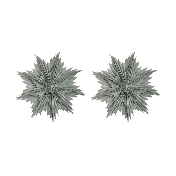 Oslo advent star Ø80 cm 2-pack - Grey - undefined - Watt & Veke