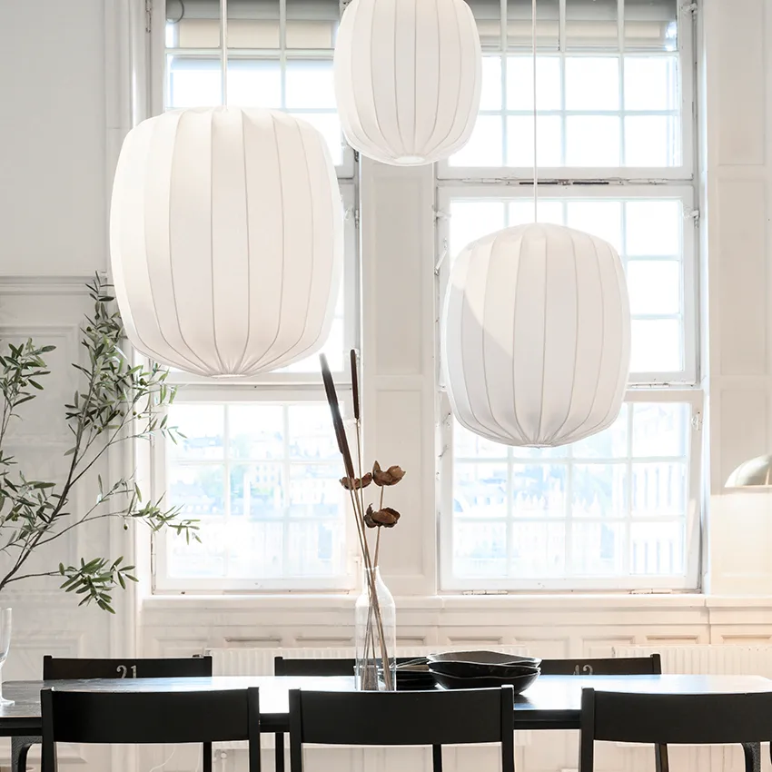 Prisma ceiling lamp Ø35 cm, white Watt & Veke