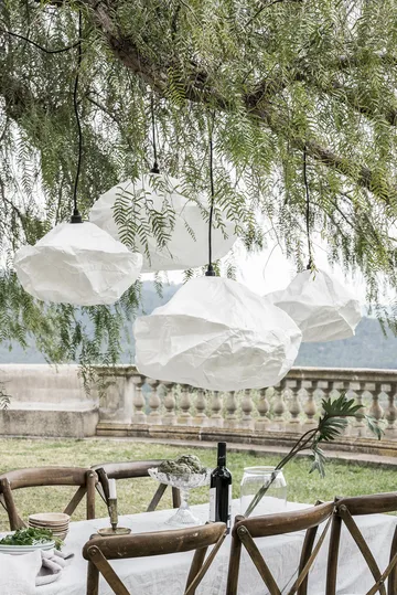 Sky Lampenschirm Ø58 cm - Weiß - Watt & Veke