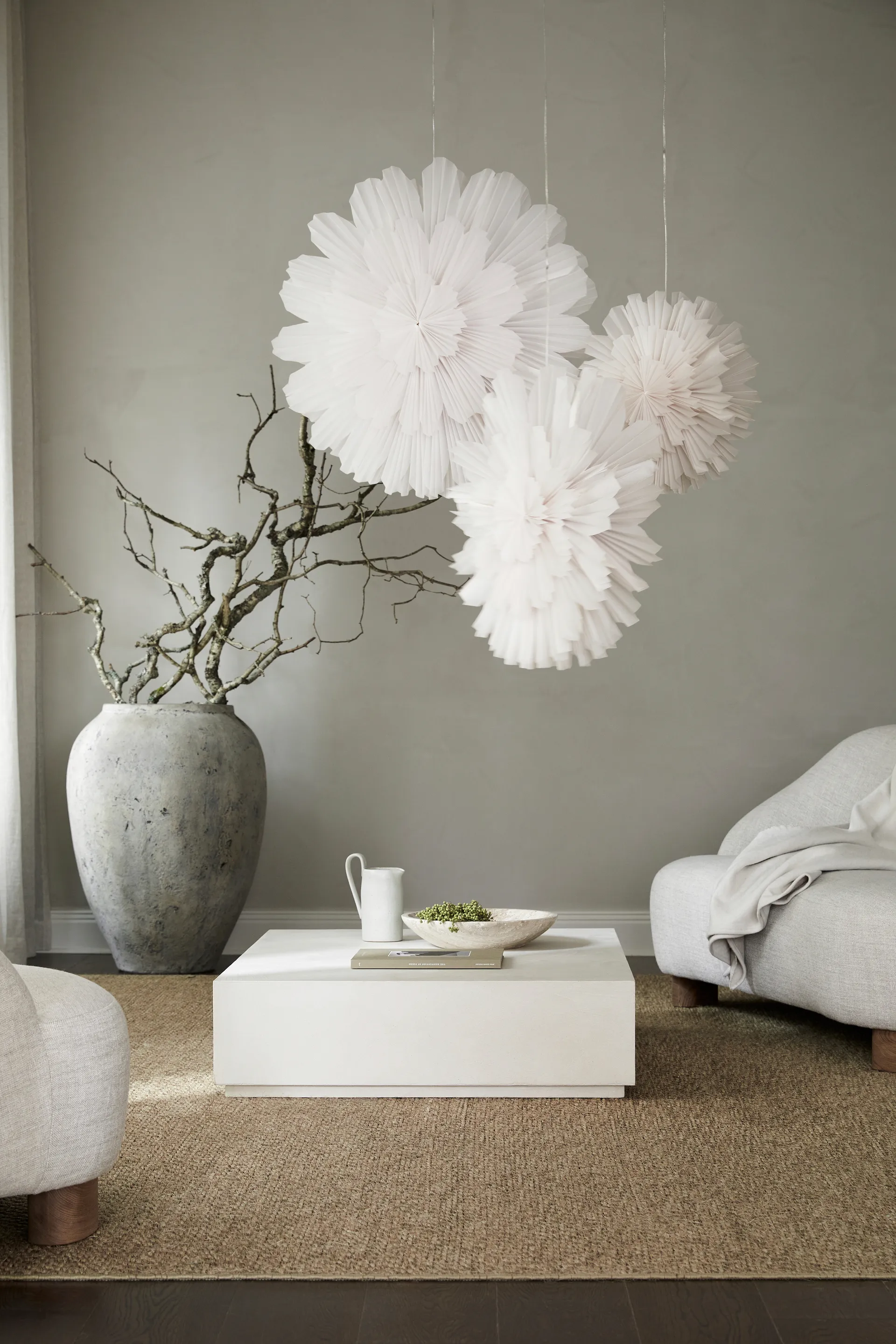 Snöblomma Adventsstern, Ø80 cm Watt & Veke