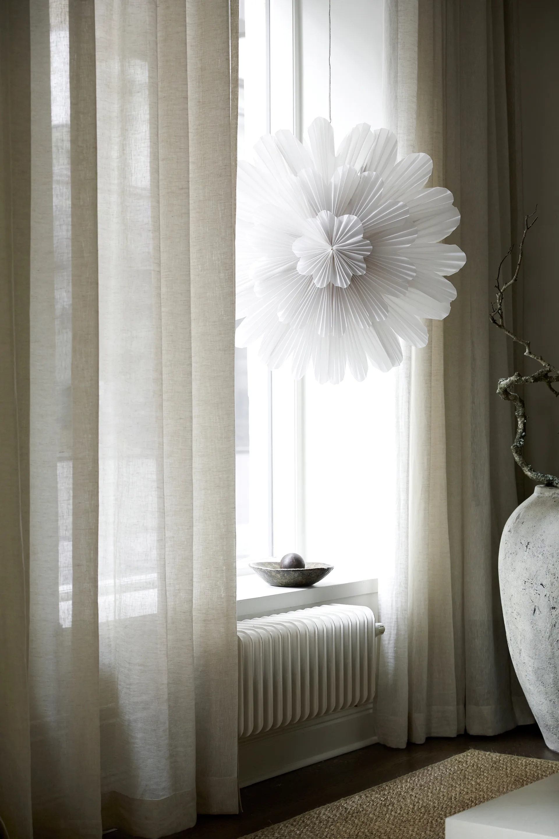 Snöblomma Adventsstern, Ø80 cm Watt & Veke