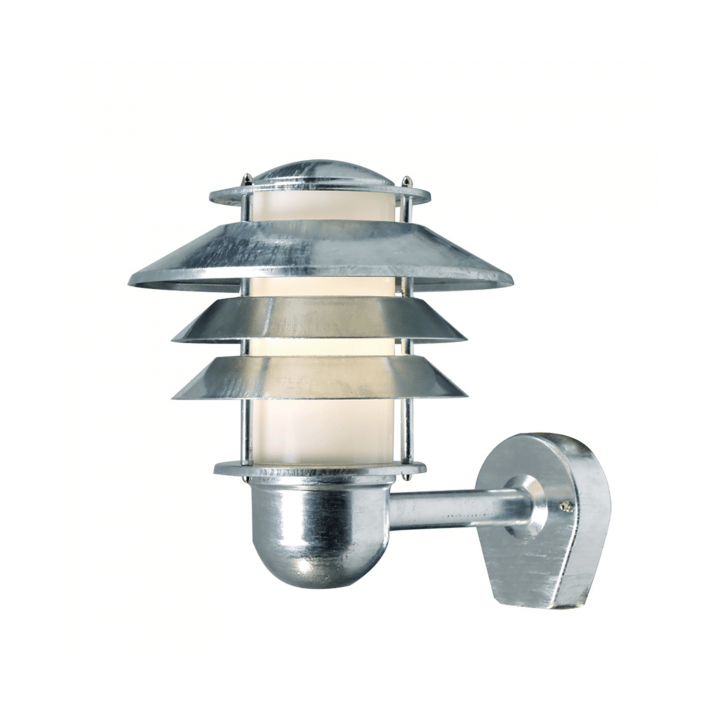 Alefors E27 vägglampa - Galvaniserat stål - Westal