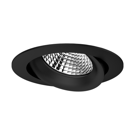 Downlight WLD R74 tilt 36° 27K sv - Svart - Westal