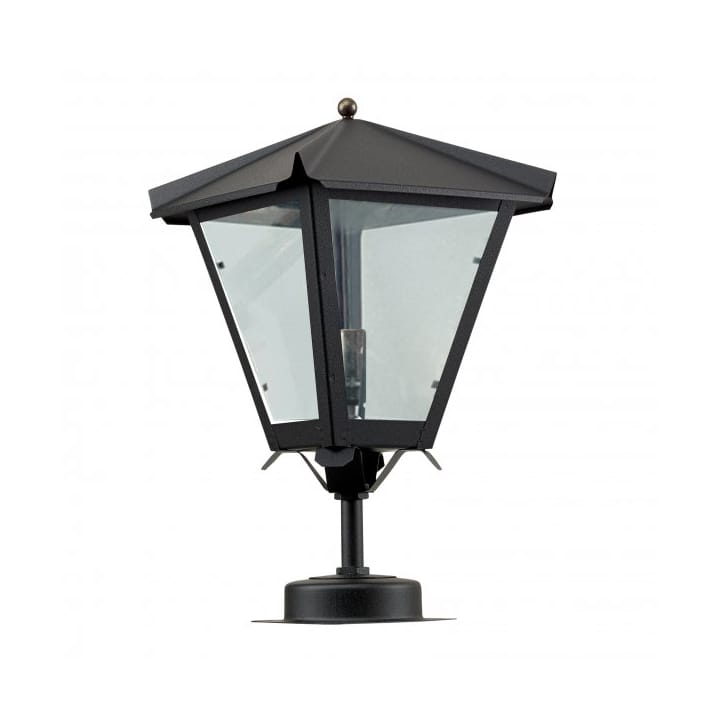 Gustav fotlykta fönsterglas Ø22,5 cm - Svart - Westal