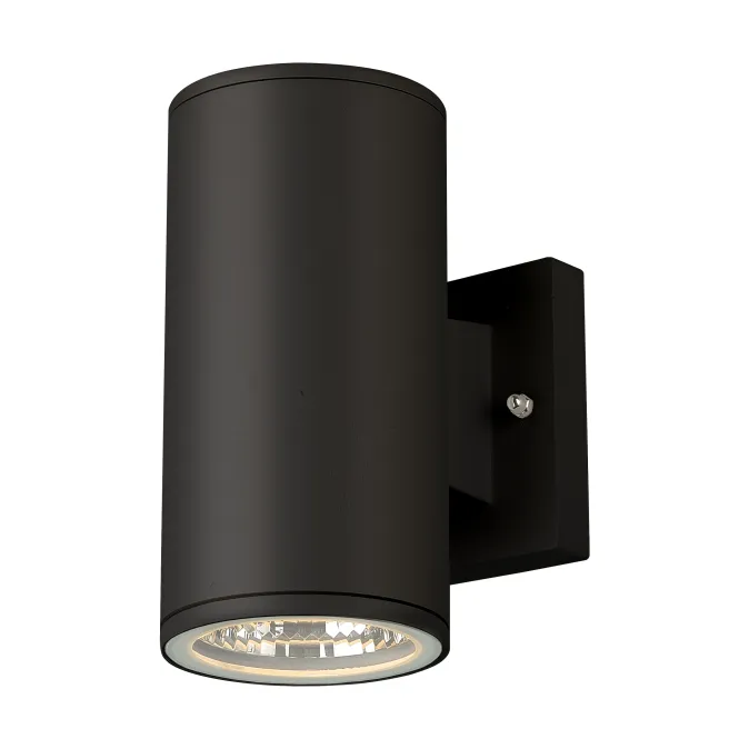 Heron II LED Wandleuchte 18,5x9 cm, Schwarz Westal