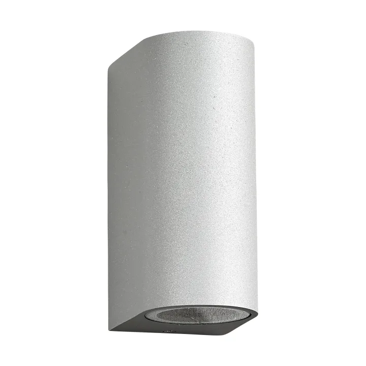 Lot II GU10 wall lamp 15 cm, Gray Westal