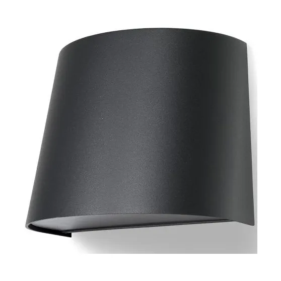 Mini wall lamp 18.5x16 cm, Anthracite Westal