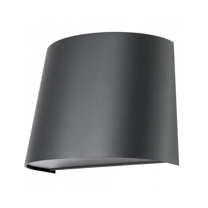 Mini wall lamp LED 18.5x16 cm, Anthracite Westal